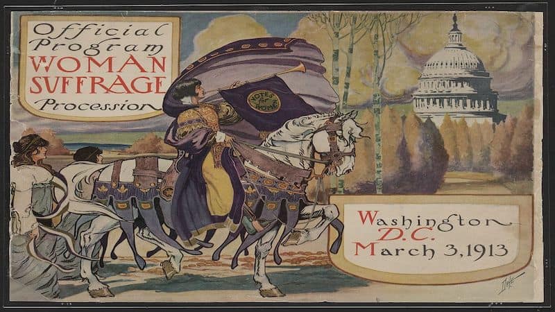 Women's suffrage progress and pitfalls