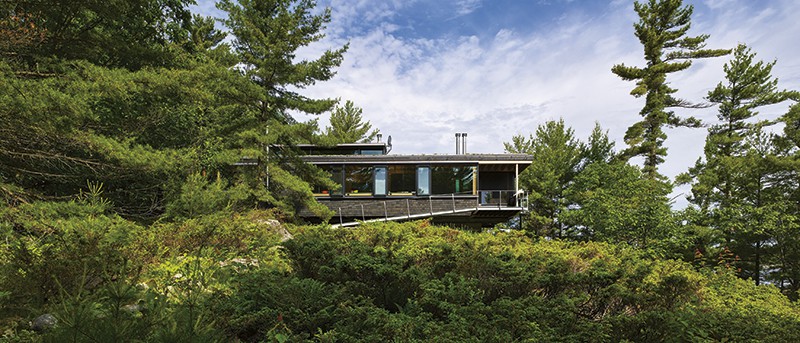 Go Home Bay exterior - escape to nature home, surrounded by nature