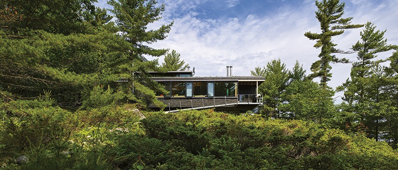 Go Home Bay exterior - escape to nature home, surrounded by nature