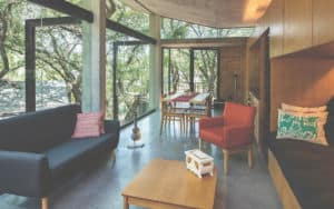 Escape-to-nature homes, Casa en El Bosque living area Image