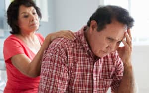Woman's husband with dementia causes family conflict Image