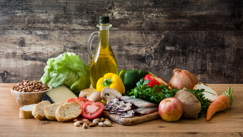 Eat a Mediterranean diet to glow