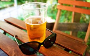 Wild & Weird beer is wearing sunglasses! Image