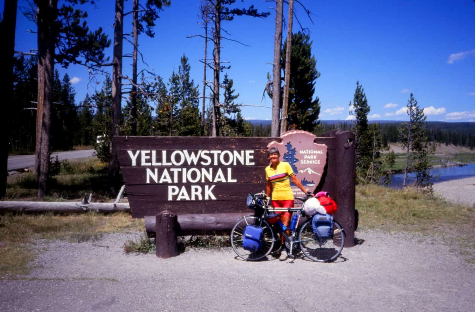 entering Yellowstone National Park