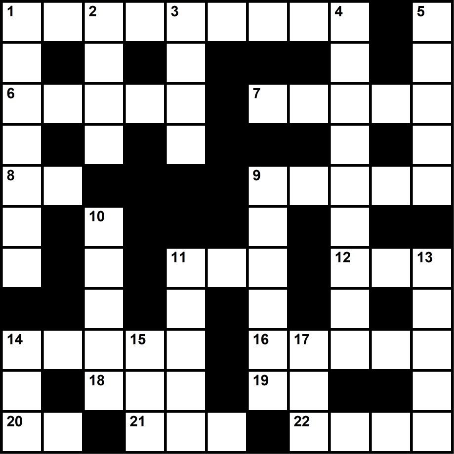 Music trivia crossword puzzle