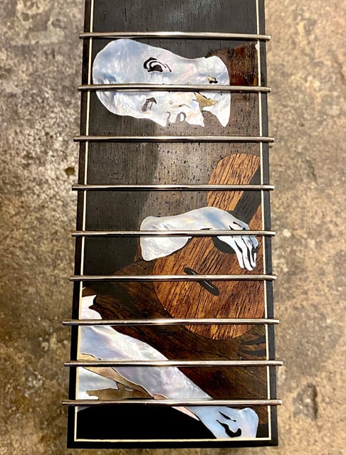 Rockbridge Guitar, Brian Calhoun, inlay