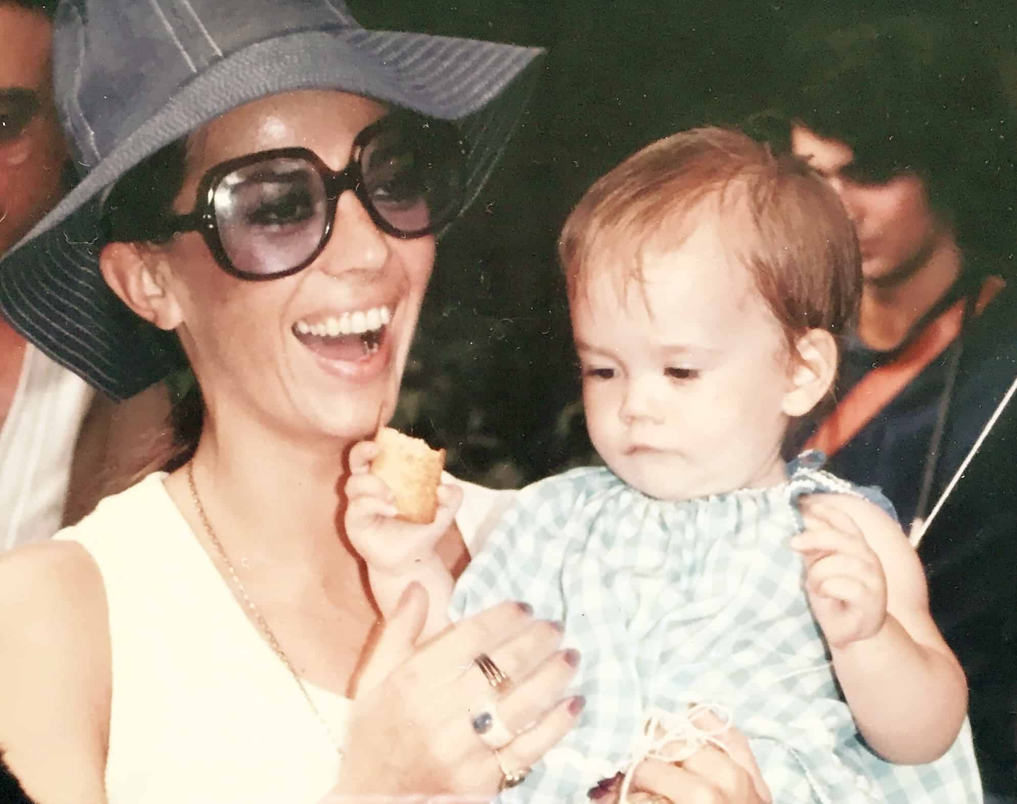 1. Natalie Wood and daughter Natasha Gregson Wagner in the early 1970s - photo provided by Natasha Gregson Wagner