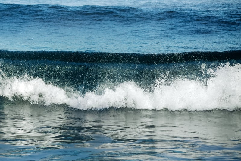 Wave at the seashore