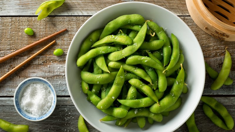 Edamame is one of the best foods for sleep