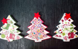 Gifts from a holiday market Image