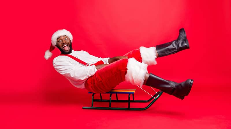 Soul Santa having a great time Image