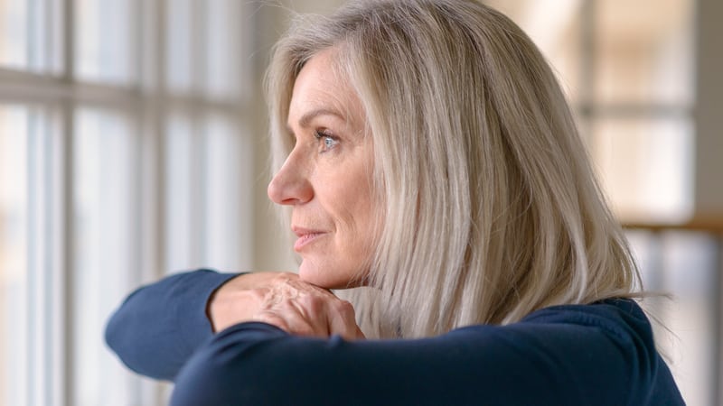 Middle aged woman still in a long-term engagement but doesn't want to be