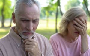 Widower with his new woman Image