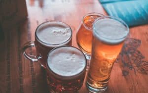 Beer glasses with different beer styles to Explore Craft Beer from Home Image