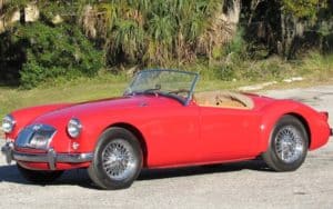 Stories of Collecting Classic Cars: An MGA sports car Image