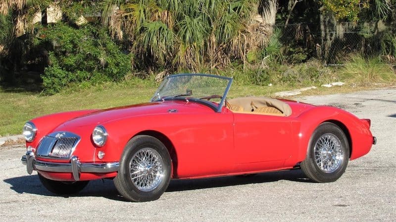 Stories of Collecting Classic Cars: An MGA sports car Image