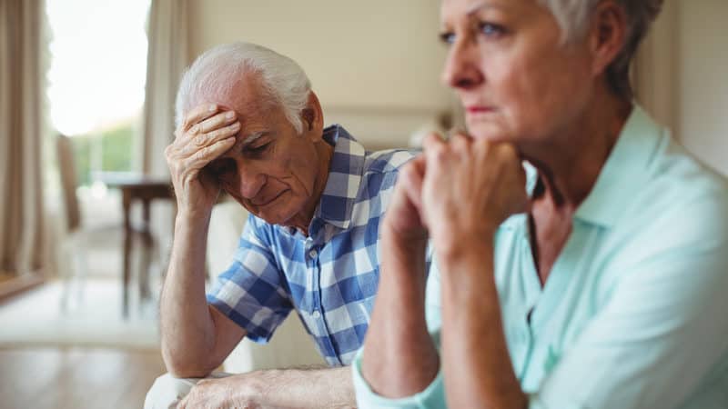 Estranged family is upset Image