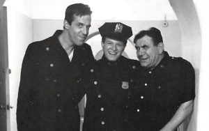 Hank Garrett of 'Car 54' TV show with Fred Gwynne and Joe E. Ross Image