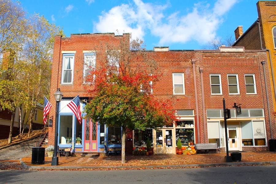 Jonesborough in northeast Tennessee