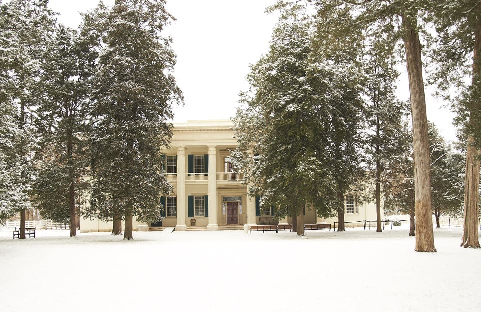 Andrew-Jackson's-Hermitage-Mansion_Winter_PhotoCredit-Andrew-Jackson-Foundation