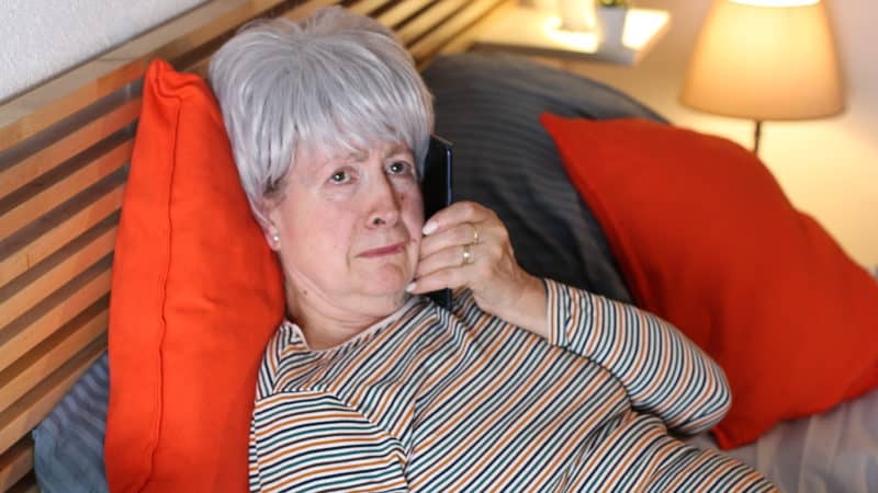 This woman did not get a vaccine and she's disappointed Image