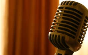 Mrs. Showtime on the mic Image