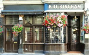 A traditional English pub in Buckingham, England, for funny British phrases and idioms article (Dreamstime/TNS) Image