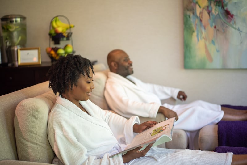 Couple at Indigo Spa at Hilton Head Health