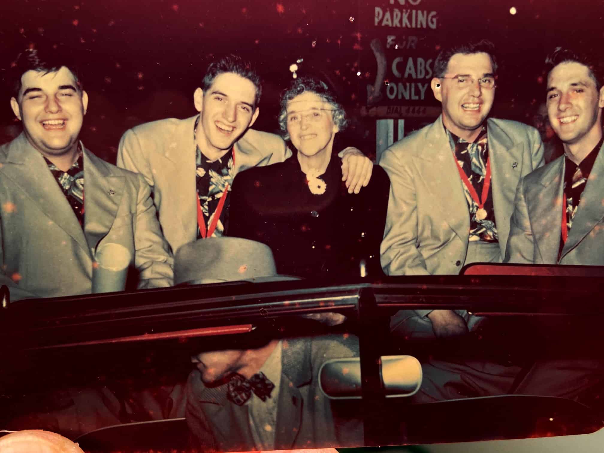 The Schmitt brothers' homecoming in 1951