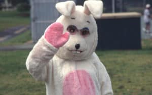 Love letters from a creepy Easter Bunny Image