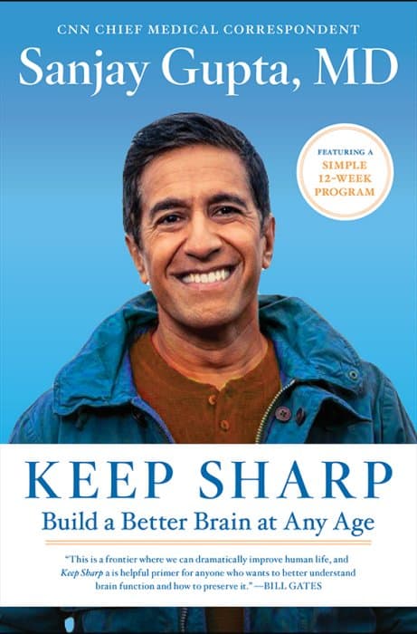 Keep Sharp book cover for keep your brain healthy