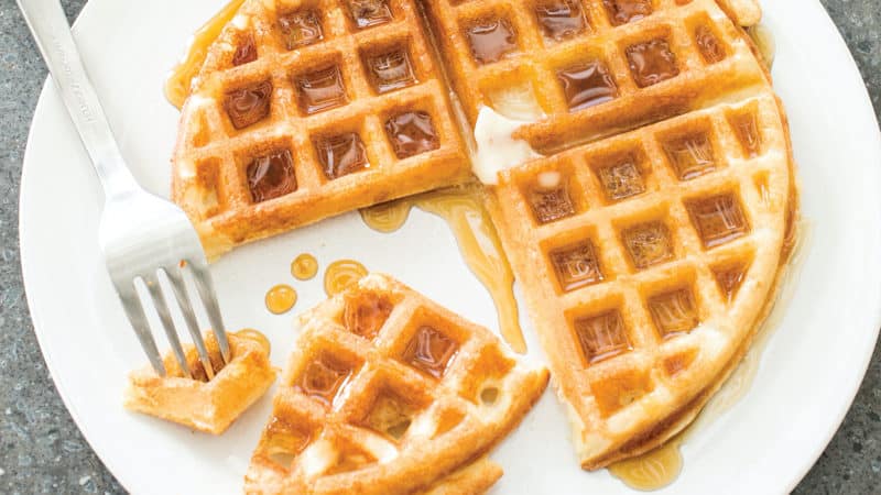 Overnight waffles Image