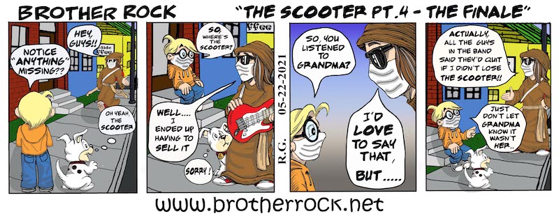 Brother Rock and the Scooter Finale