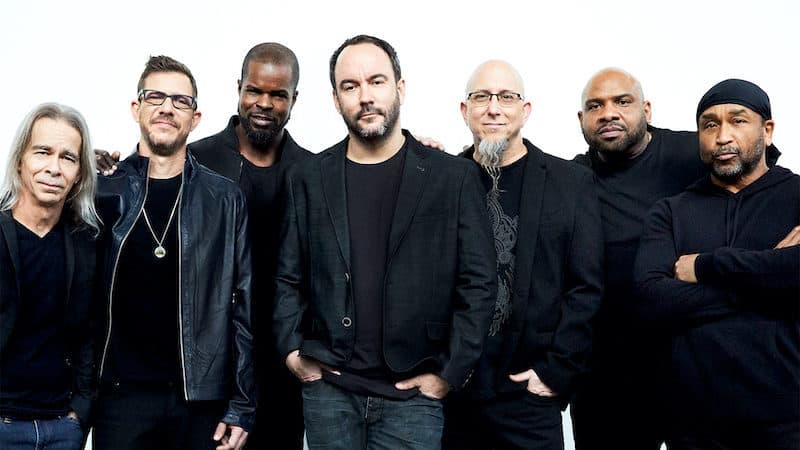The Dave Matthews Band, 2020, photo by Danny Clinch. For article on Grammy Museum Dave Matthews Band exhibit Image