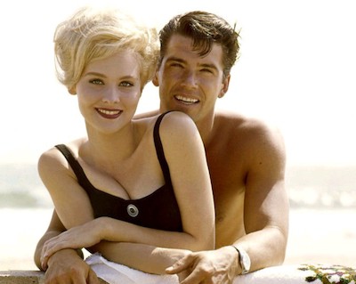 Diane McBain and Van Williams in Surfside 6 - ABC