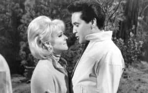 Diane McBain with Elvis Presley in 1966 Image