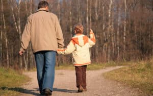Childless man with his grandson Image