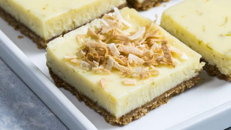 Key lime bars Image