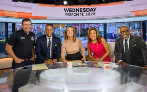 Cast of the 'Today' show on set for: TV Programming Changes at NBC Today show Image