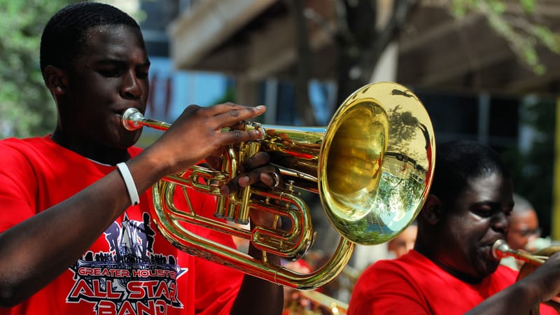 Juneteenth parade and food trucks