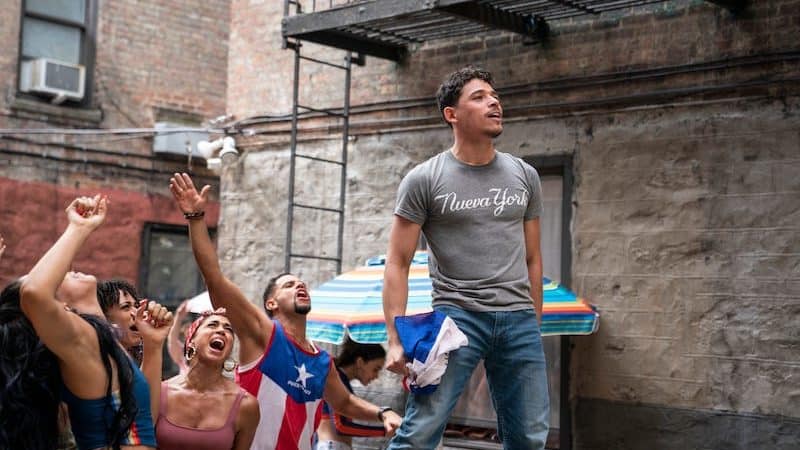 Anthony Ramos stars in “In the Heights,” the big-screen adaptation of Lin-Manuel Miranda’s hit Broadway musical. CREDIT: TNS. For article, 'In the Heights' opening number took months to cut Image
