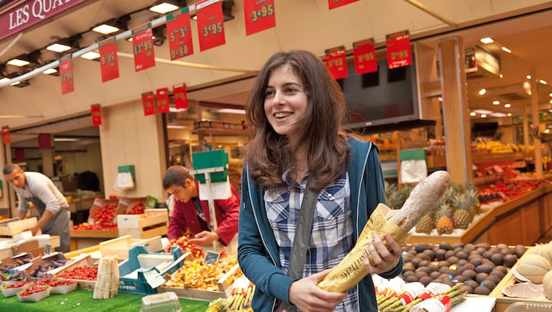 Rue Cler's stores make picnic-shopping fun in Paris. For article on Food Finds in Paris’ Rue Cler Street Market