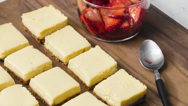 Cheesecake bars Image