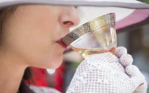 1920s woman drinking like some zombies Image