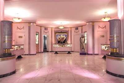 The Hollywood Museum lobby - provided by the Hollywood Museum