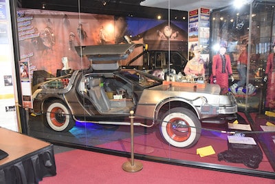 Part of the Back to the Future exhibit - provided by the Hollywood Museum. For article on Claudia Wells, the first Jennifer in 'Back to the Future'