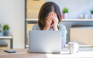 Woman receiving political views from parents Image