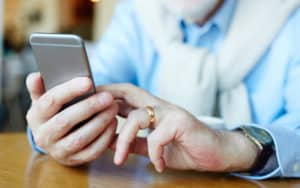 Husband's texts are suspicious! Image
