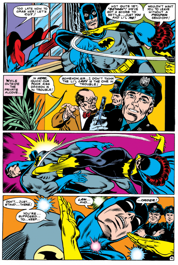 Detective Comics #385, March 1969 showcased the fighting skill of Batgirl.