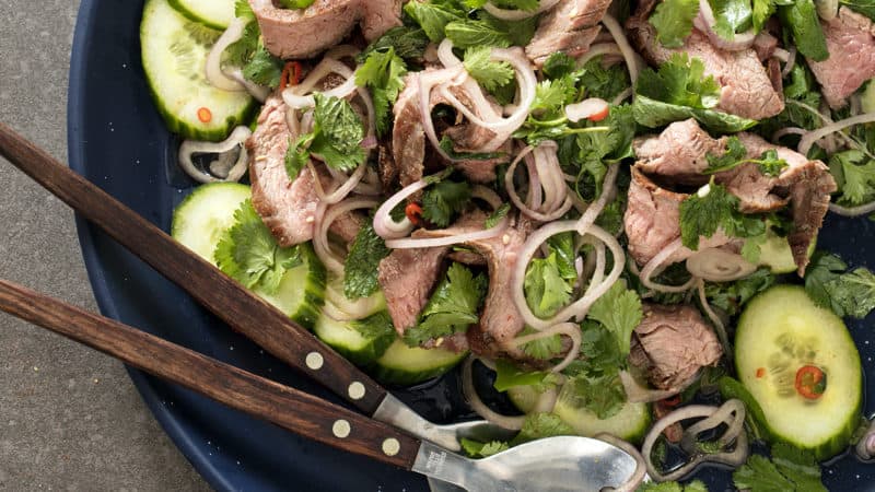 Thai grilled beef salad Image